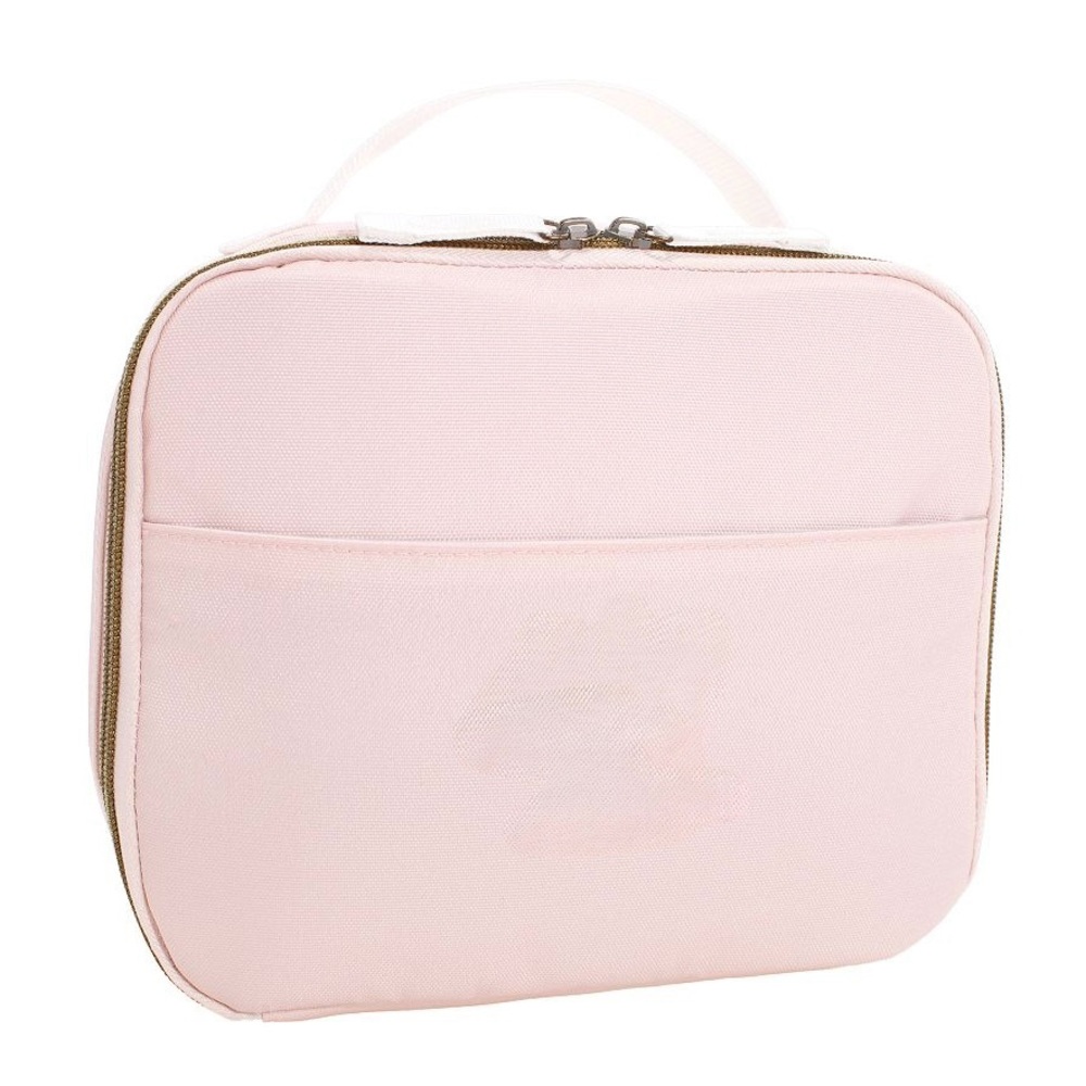 Pottery Barn Kids Blush Solid Colby Cold Pack Lunch Box